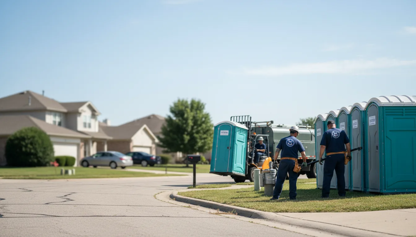 Porta Potty Rental in Pesotum, IL near me